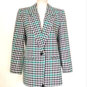 ‼️New Listing‼️Pendleton Gingham Plaid Blazer